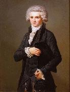 Palace of Versailles Portrait of Maximilien Robespierre oil